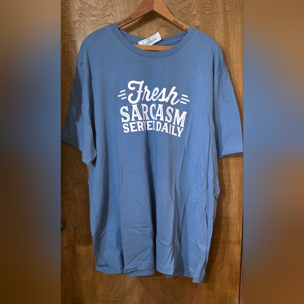 NEW - Fresh Sarcasm T-shirt - Size 4XL